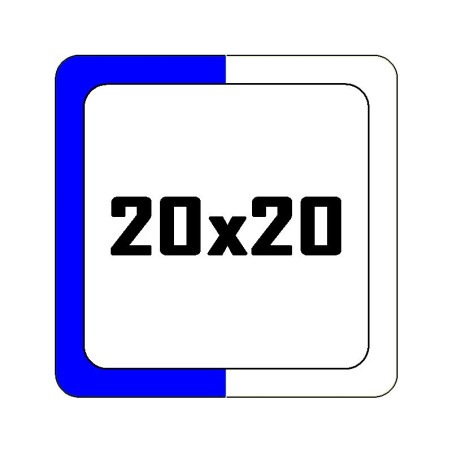 HL GAL 20 X 20 BRU PTH