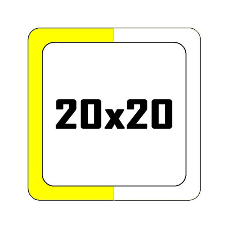 HL GAL 20 X 20 KNG PTH