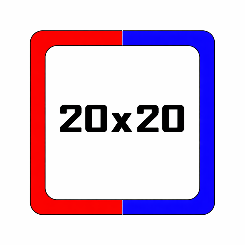 HL GAL 20 X 20 MRH BRU