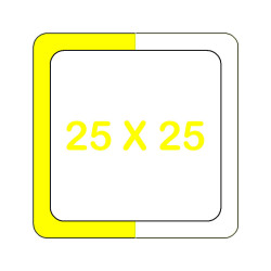 HL GAL 25 X 25 KNG PTH