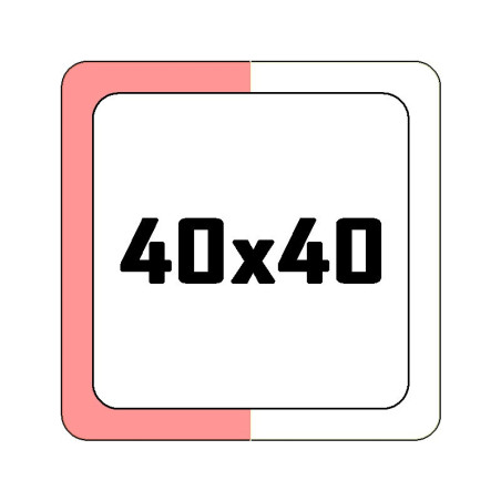 HL GAL 40 X 40 PNK