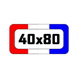 HL GAL 40 X 80 MRH BRU